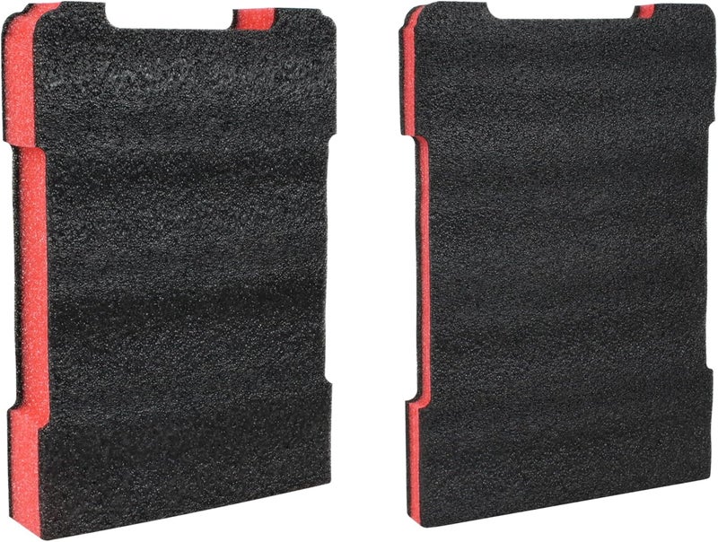 Yehtta Packout Foam Insert Fits for Milwau-kee 48-22-8435 Foam Packout Insert and Tool Box 2 Piece - Image 2